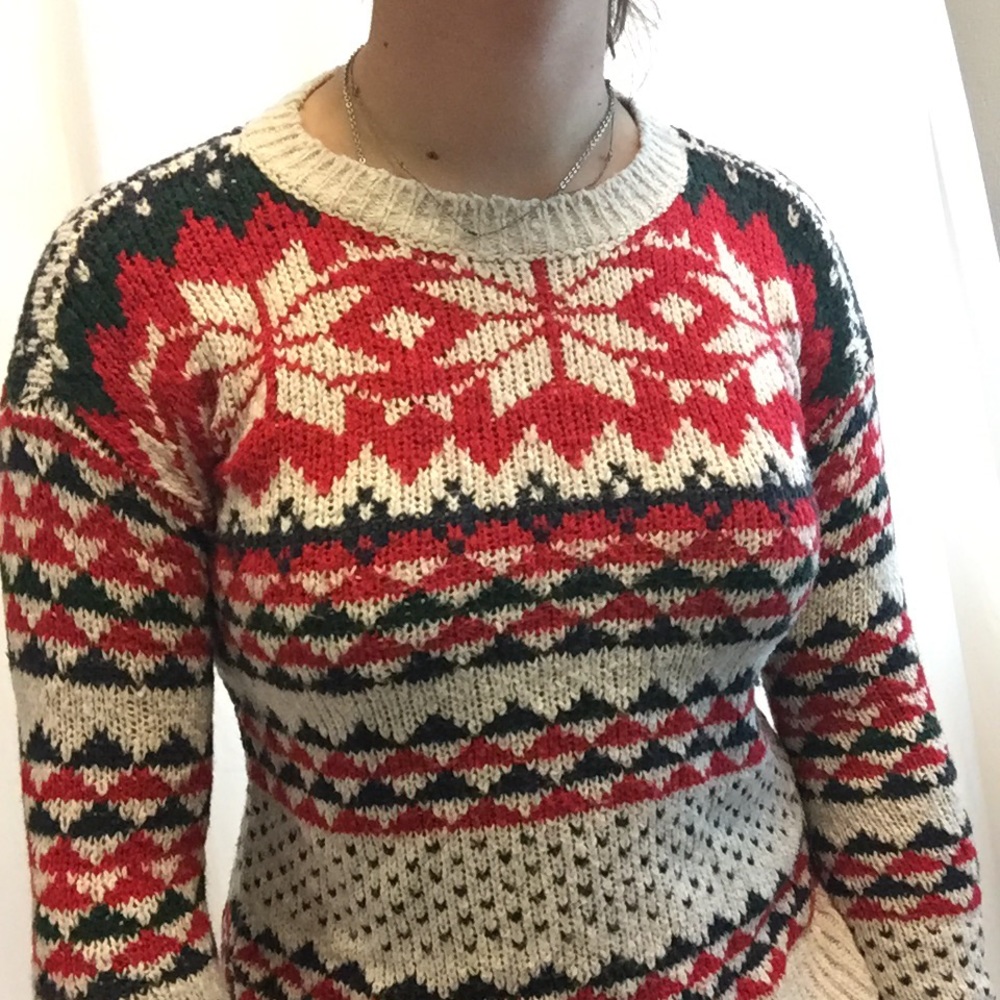 Adirondack pattern sweater